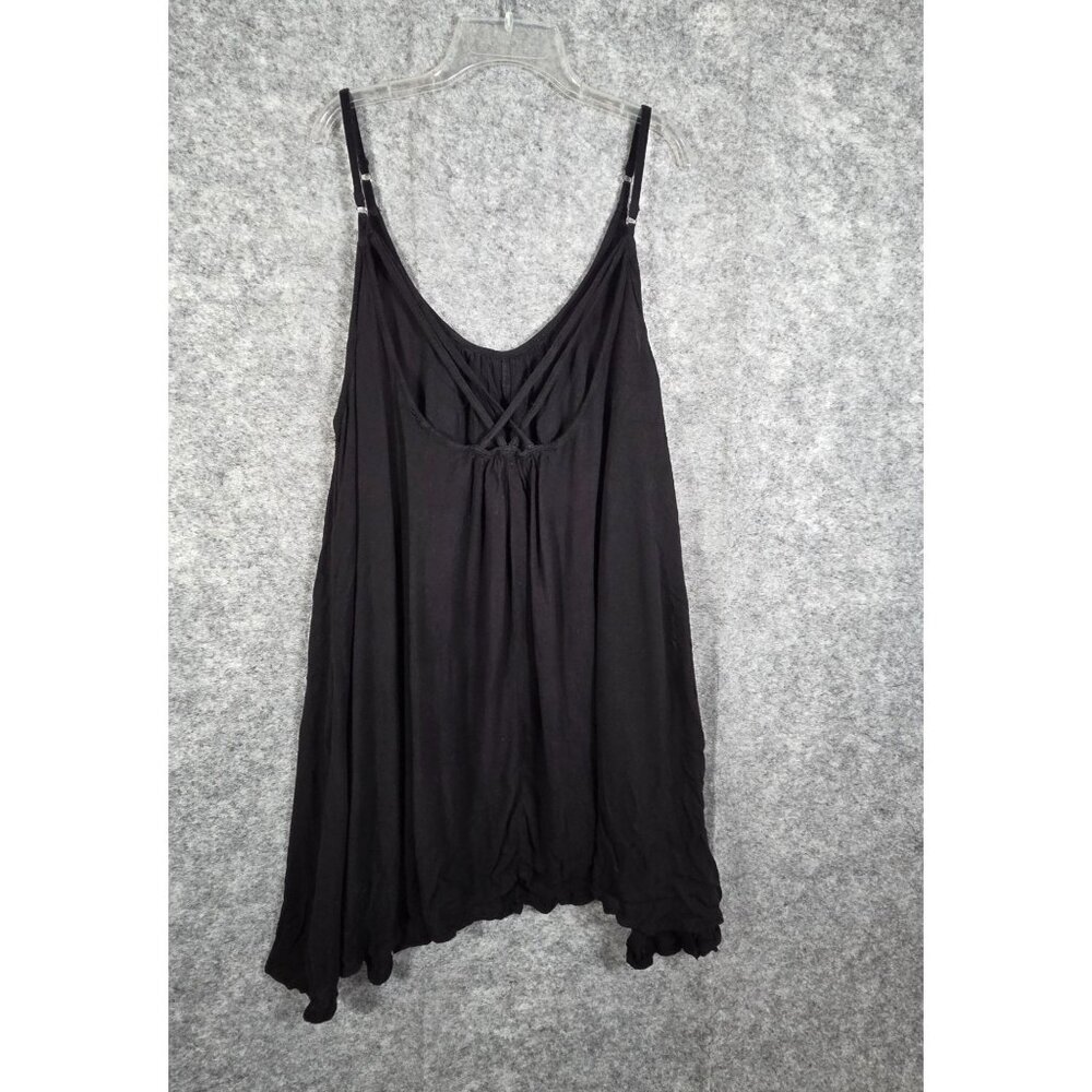 Swimsuits for All Women's Sleeveless Coverup Black Size 14/16 - Picture 5 of 8